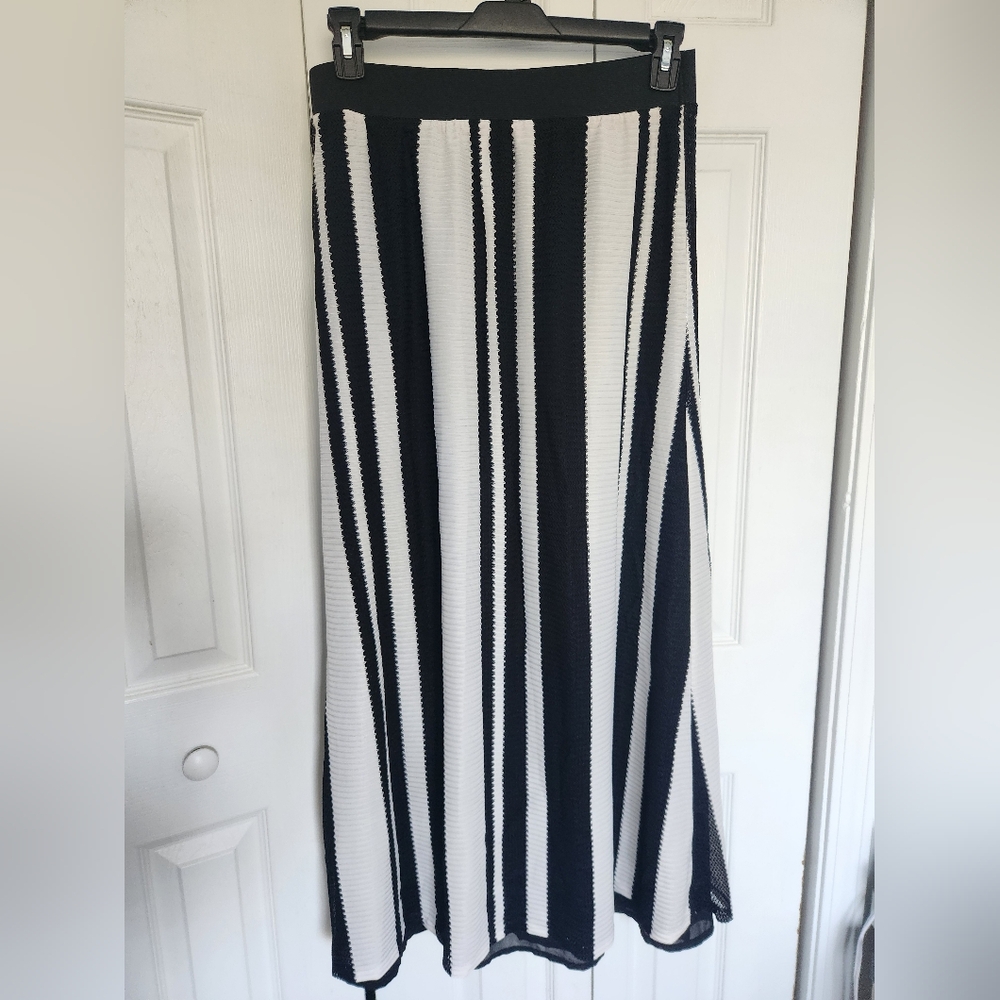 James Lakeland Maxi Skirt Black And White